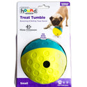 Outward Hound Nina Ottosson Treat Tumble Toy For Dogs -Small (Blue & Yellow)