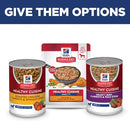 Hill's Science Diet Adult 7+ Healthy Cuisine Chicken & Vegetables Stew Wet Dog Food (2.8 oz x 24 pouches)