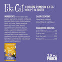 Tiki Cat Aloha Friends Chicken Pumpkin & Egg Puree Grain-Free Wet Food For Cats (2.5 oz x 12 cans)