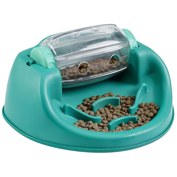 Outward Hound Nina Ottosson Spin N' Eat Food Puzzle Feeder For Dogs