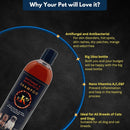 E3 K9 Antifungal & Antibacterial Shampoo for Dogs (16oz)