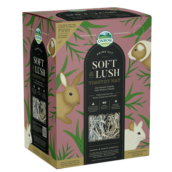 Oxbow Animal Health Prime Cut Soft & Lush Timothy Hay