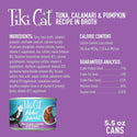 Tiki Cat Aloha Friends Tuna Calamari Pumpkin Grain-Free Wet Food For Cats (5.5 oz x 8 cans)