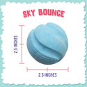 Snugarooz Sky Bounce Ballz Fetch Dog Toy (3")