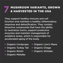 Super Snouts Super Shrooms 7 Organic Medicinal Mushroom Immune Health Supplement for Dogs & Cats