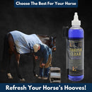 E3 Thrush Clear Treatment with Brush for Horses (8 oz)