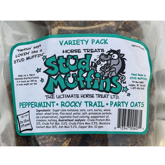Stud Muffins Variety Pack Horse Treats (45 oz bag)
