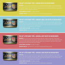 Tiki Cat After Dark Pate Grain-Free Wet Food For Cats- Variety Pack (2.8 oz x 12 oz)