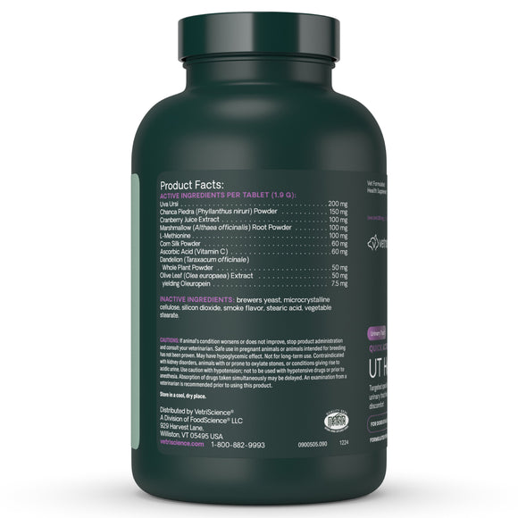 Quick Action UT Health Tablet for Dogs