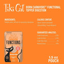 Tiki Cat Born Carnivore Function Digestion Topper For Cats (1.5 oz x 12 pouches)