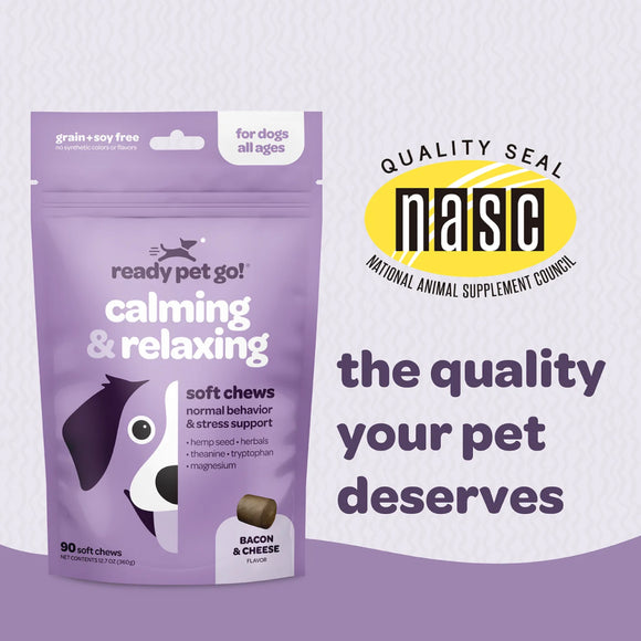 Ready Pet Go Calming & Relaxing Support for Dogs (90 soft chews)