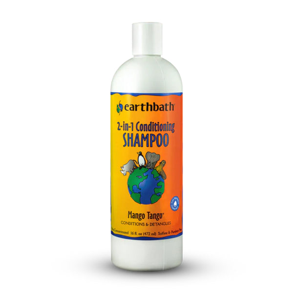 Earthbath Mango Tango Conditioning Shampoo For Dogs & Cats (16 oz)