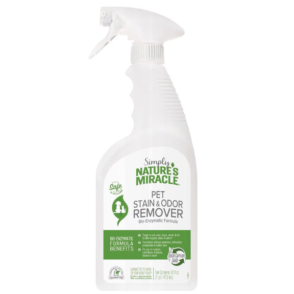 Nature's miracle enzymatic formula stain and odor remover hotsell