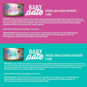 Tiki Cat Baby Pate Nutritional Wet Food For Kittens -Variety Pack (2.4 oz x 12 cans)