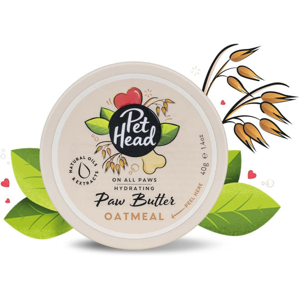 Pet Head On All Paws Oatmeal Paw Butter For Dogs & Cats (1.4 oz)