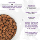 Tiki Cat Born Carnivore Chicken, Herring & Salmon Meal Dry Food For Cats (2.8 lbs)