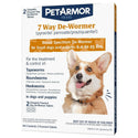 PetArmor 7 Way De-Wormer Small Dogs & Puppies 2 Counts  - In Clamshell