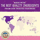 Stella & Chewy's Stella's Solutions Skin & Coat Support Duck & Salmon Freeze-Dried Meal Topper for Cats (7.5 oz)