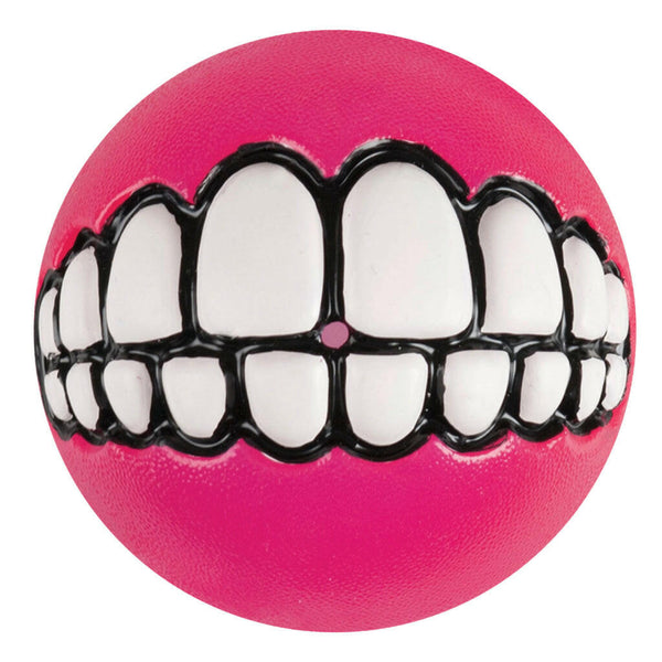 Kong Grinz by Rogz Ball Toy For Dogs- Small (color varies)