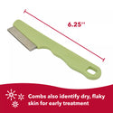 Coastal Pet Products Safari Double Row Dog Flea Comb For Dogs