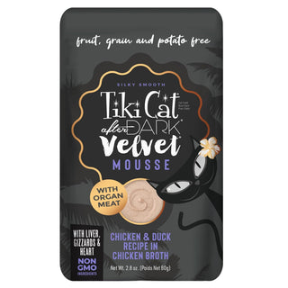 Tiki cat after dark velvet mousse is sold in pouches