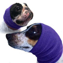 Happy Hoodie Calming Cap For Dogs PURPLE -2 pack ( 1 large 1 small)