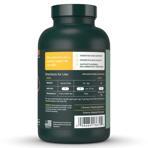 Omega Healthy Skin Capsule for Cats and Dogs