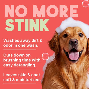 TropiClean Watermelon Refreshing 2-in-1 Shampoo & Conditioner For Dogs