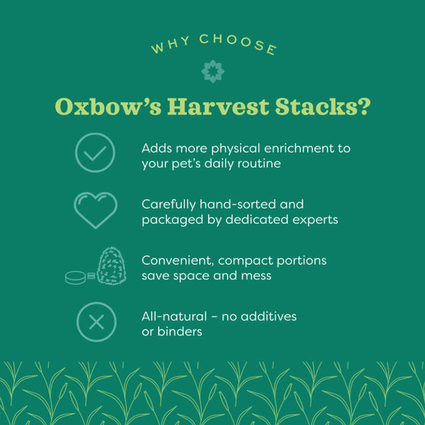 Oxbow Animal Health Harvest Stacks Western Timothy Hay (35 oz)