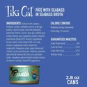 Tiki Cat Luau Seabass Pate Grain-Free Wet Food For Cats (2.8 oz x 12 cans)