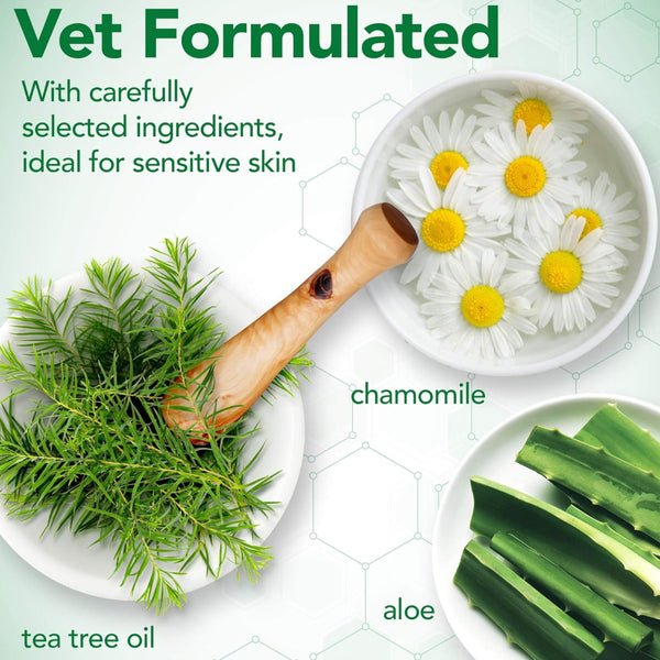 vet formulated shampoo for dogs with hotspots