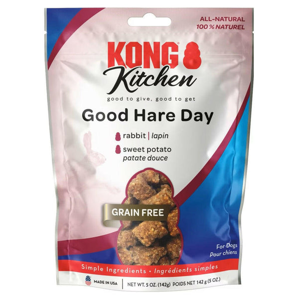 Kong Kitchen Good Hare Day Grain-Free Treats For Dogs (5 oz)