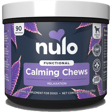 Nulo Functional Calming Soft Chew Supplements for Dogs (90 chews)