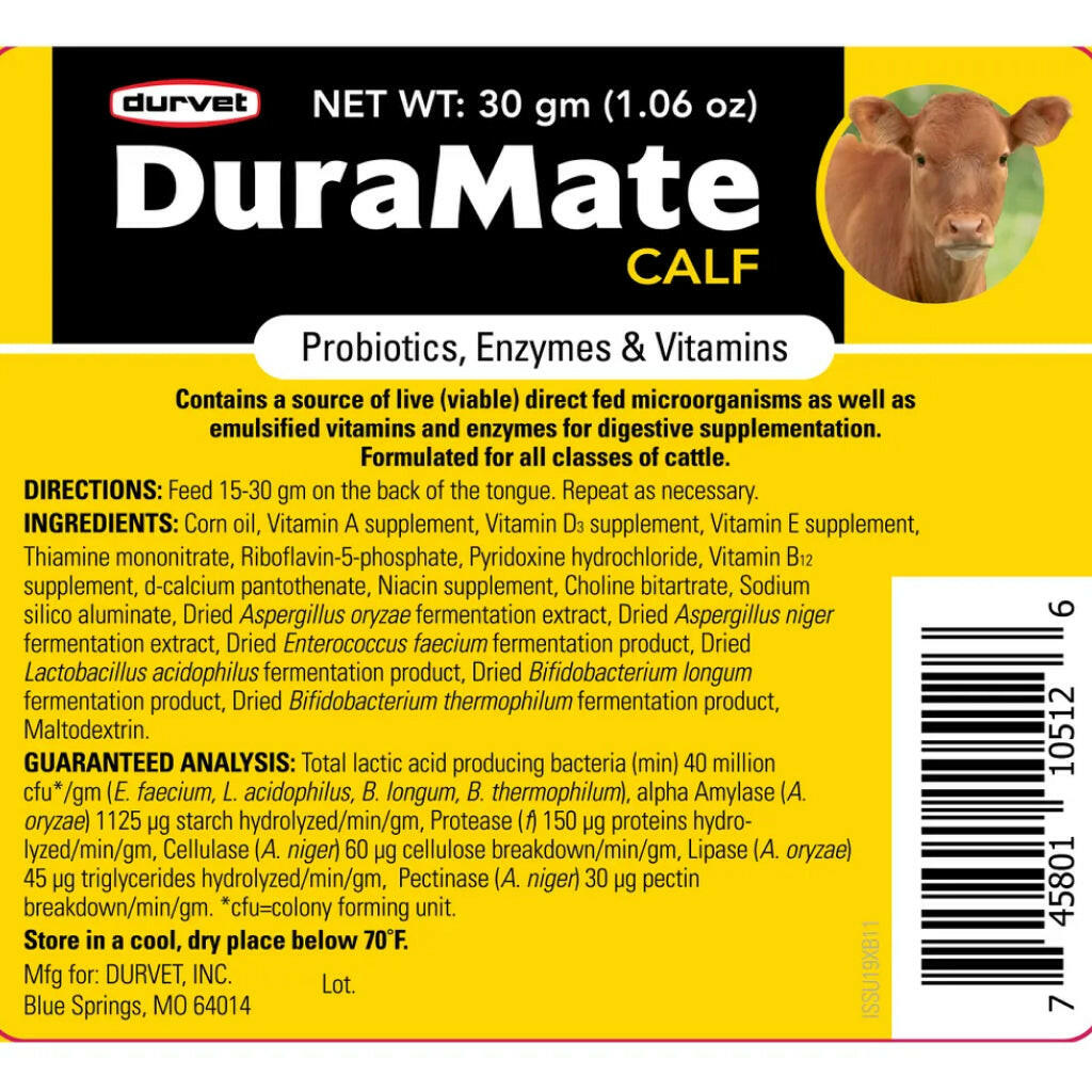 Durvet DuraMate Prevent Calf Paste (30 g)