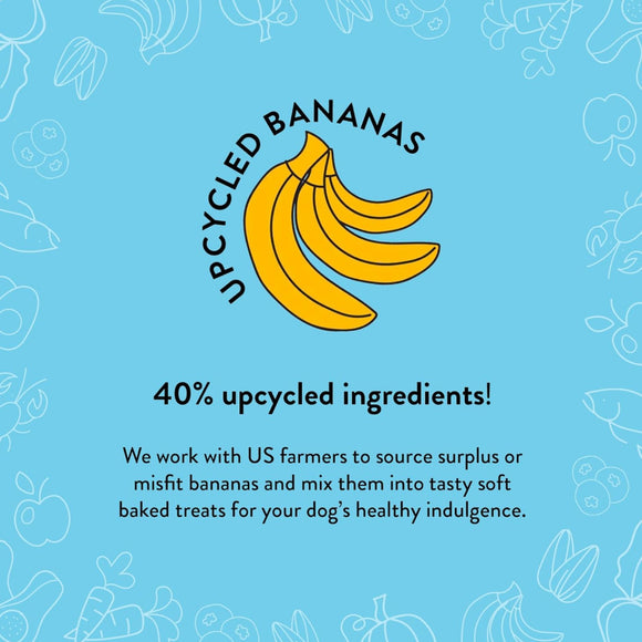 Shameless Pets Bananas for Bacon Soft Baked Treats For Dogs (6 oz)