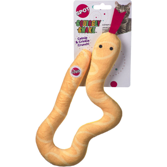 Spot Squiggly Snakes Cat Toy (Assorted Colors)