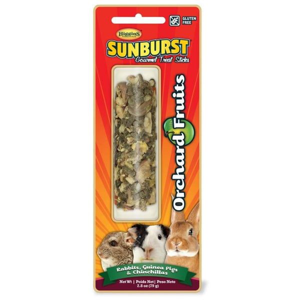 Higgins Sunburst Treat Sticks Orchard For Rabbit Guinea & Chinchilla (2.8 oz)