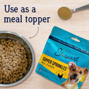 Stewart Supper Sprinkles Freeze-Dried Chicken Liver Food Topper for Dogs (2.5 oz)