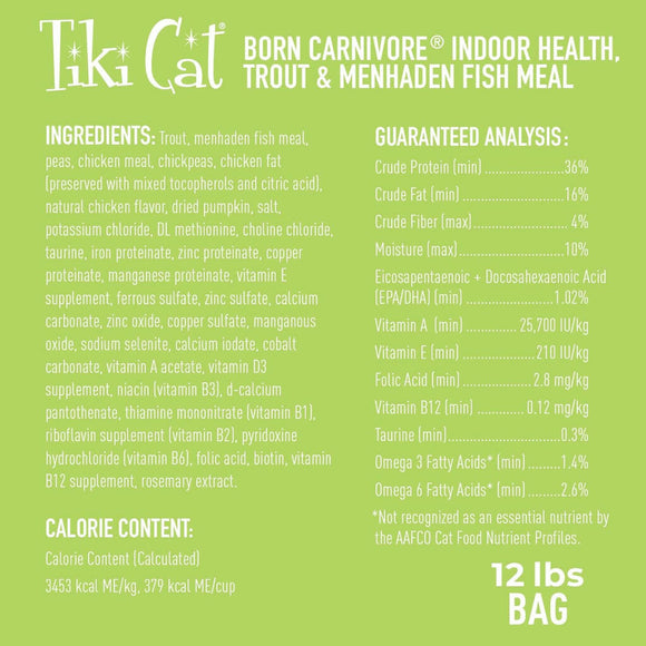 Ingredients in tiki cat dry food