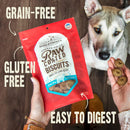 Stella & Chewy's Raw Coated Biscuits Cage-Free Duck Recipe Crunchy Dog Treats (9 oz)