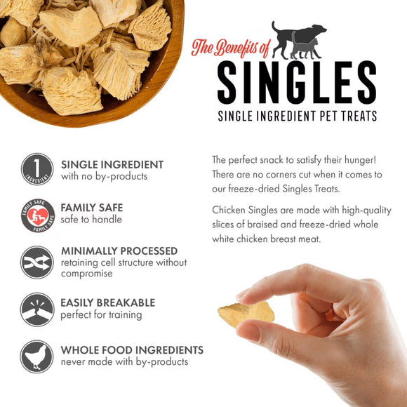 Grandma Lucy's Freeze-Dried Chicken Dog & Cat Treats (3.5 oz)