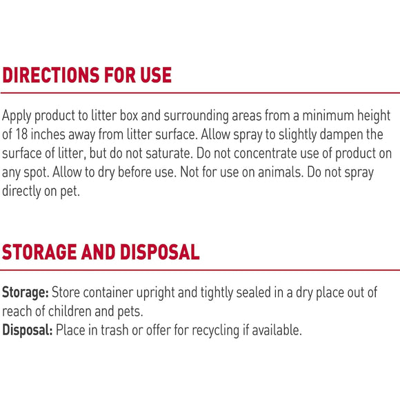 Nature's Miracle Litter Box Odor Destroyer Spray (24 oz)