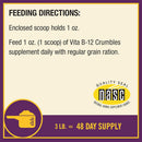 Horse Health Products Vita B-12 Crumbles Vitamin Supplement For Horses (3 lb)