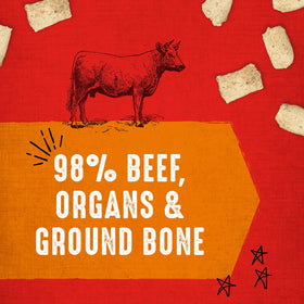 Stella & Chewy's Carnivore Crunch Grass-Fed Beef Recipe Freeze-Dried Raw Dog Treats (3.25 oz)