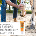 Absorbine veterinary liniment gel provides powerful relief for minor injuries and arthritis. 