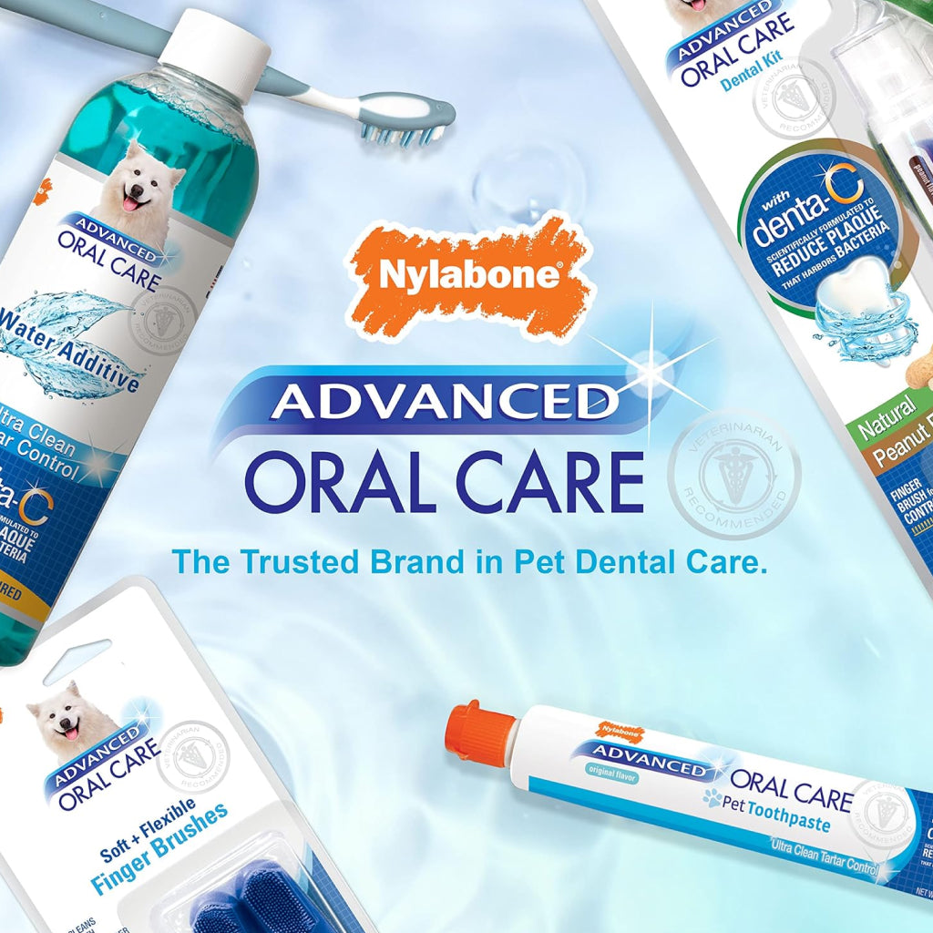 Nylabone Advanced Oral Care Natural Toothpaste- Peanut Butter Flavor (2.5 oz)