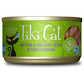 Tiki Cat Papeekeo Ahi Tuna & Chicken Grain-Free Food For Cats (2.8 oz x 12 cans)