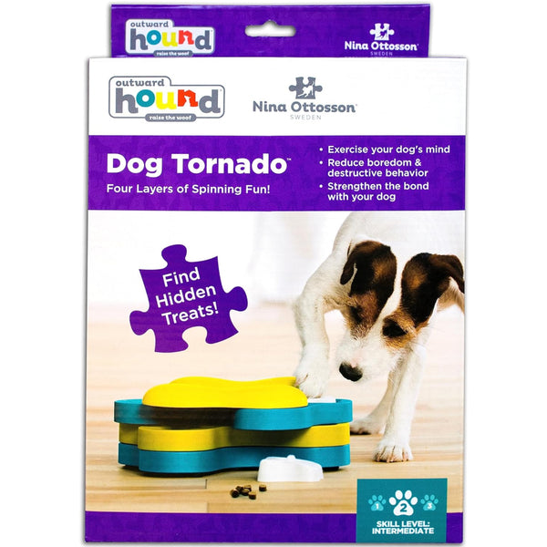 Outward Hound Nina Ottosson Tornado Interactive Puzzle Toy For Dogs