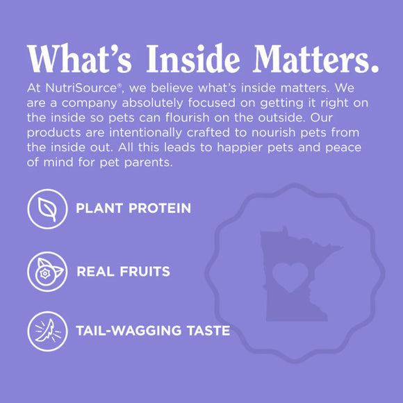 NutriSource Nutty Butter Bites with Peanut Butter & Banana Soft & Chewy Dogs Treats (6 oz)