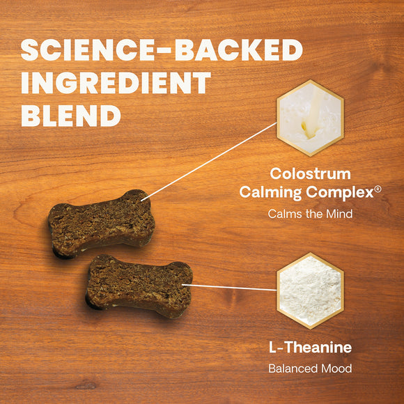 Calm & Confident Chews for Dogs Peanut Butter Flavor